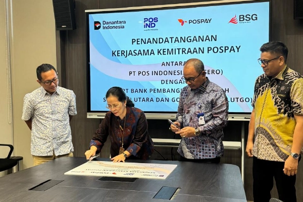 Bank SulutGo Perkuat Layanan Digital Lewat Kemitraan dengan PT Pos Indonesia