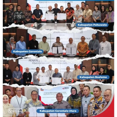 Bank SulutGo Perkuat Sinergi dengan Pemerintah Daerah Melalui Sejumlah Kerja Sama Strategis