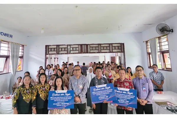 BI Sulut Tanamkan Nilai Nasionalisme Lewat Edukasi Cinta, Bangga, Paham Rupiah di Talaud