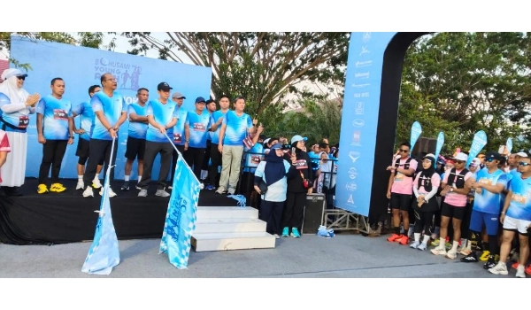 Bohusami Young Run 2025 di Bone Bolango, BSG Gaungkan Semangat Sehat dan Inklusi Keuangan
