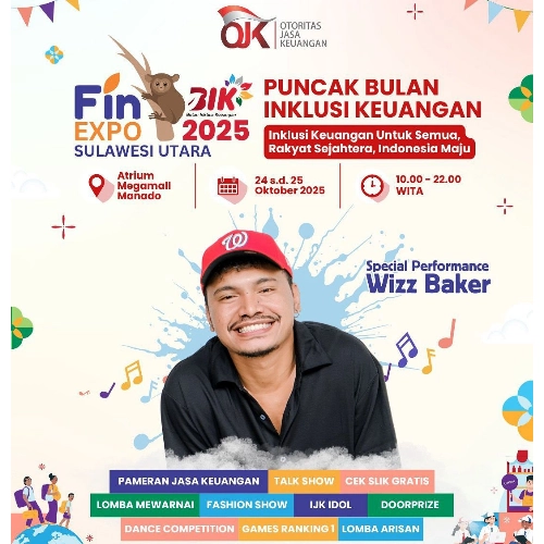 Jadwal FinExpo BIK 2025 di Manado: 24–25 Oktober di Atrium Megamall