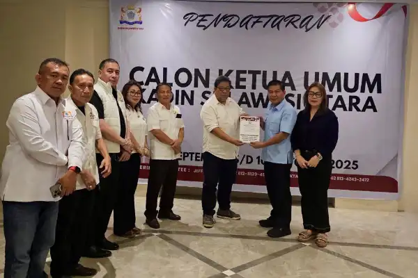 Recky Langie Pendaftar Pertama Calon Ketua Kadin Sulut, Siap Berkompetisi