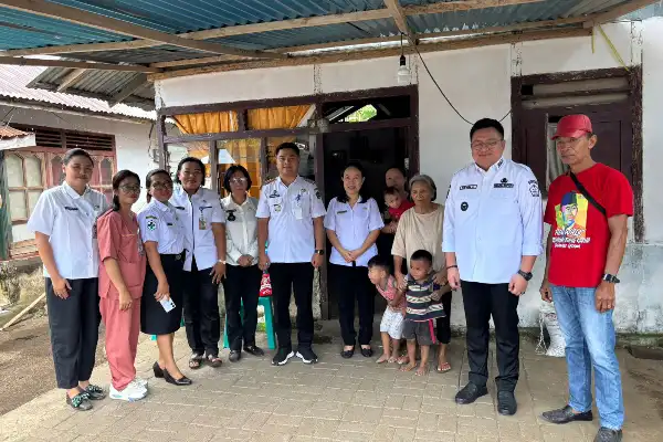 Kevin Lotulung Pantau Langsung Penanganan Stunting di Wori
