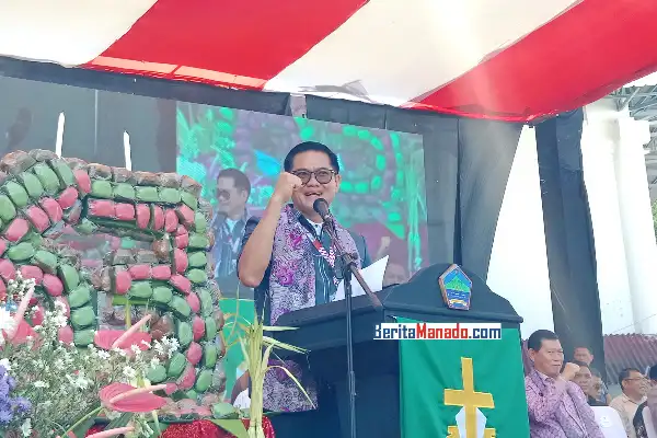 Joune Ganda di Ibadah Agung HUT ke-63 PKB GMIM: Mari Terus Berkarya dan Berbuah Bagi Kristus