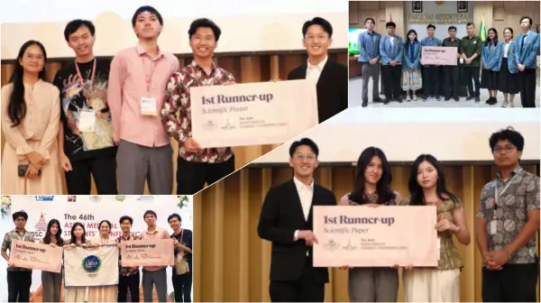 Keren! Penelitian Kesehatan Kota dan Rokok Mahasiswa Kedokteran Unsrat Bersinar di Asian Medical Students' Conference