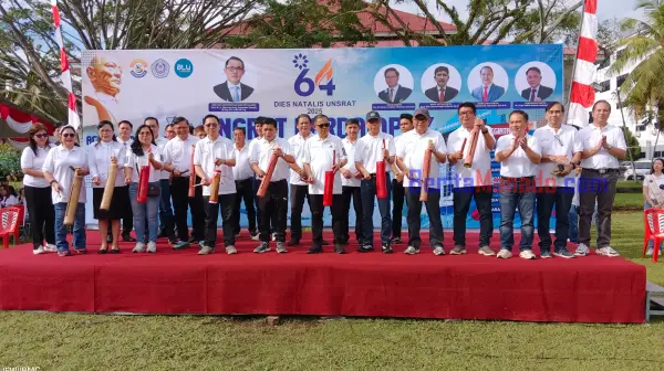 Refleksi 64 Tahun: Rektor Ajak Seluruh Sivitas Akademika Wujudkan ‘Unsrat Berdampak Bagi Negeri’
