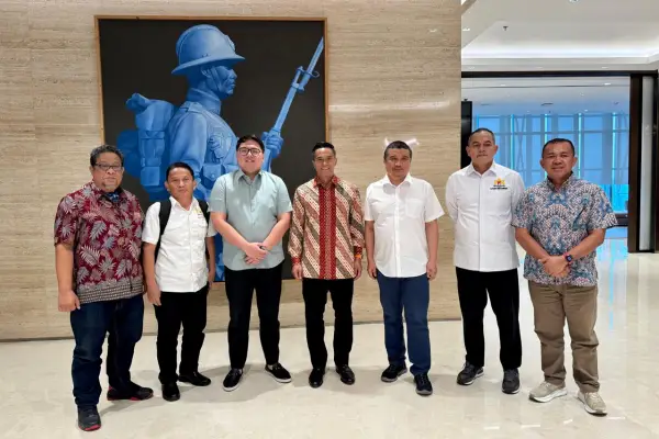 Koordinasi Panitia Musprov KADIN Sulut dengan KADIN Indonesia Berjalan Hangat dan Produktif