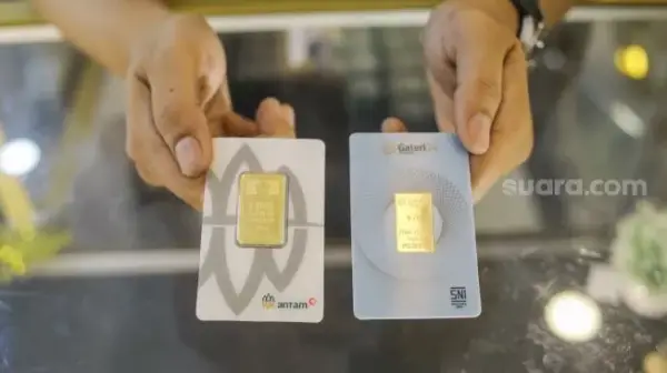 Pasar Logam Mulia Bergairah: Emas Antam Catat Rekor di Pegadaian, Satu Gram Tembus Rp 2.596.000
