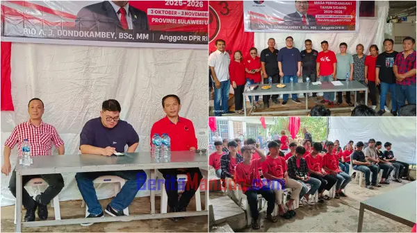 Tepati Janji di Pineleng Raya, Rio Dondokambey Sapa Konstituen Sambil Dengarkan 'Keluh Kesah' Warga