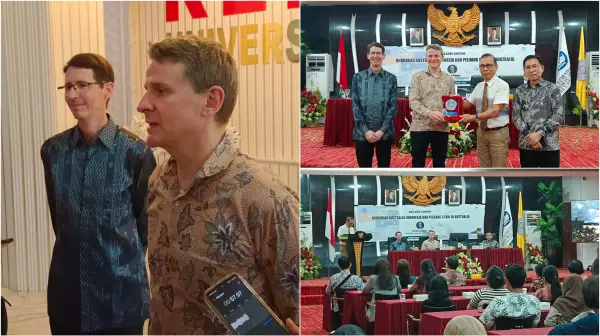 Kunjungi Unsrat, Duta Besar Rod Brazier Apresiasi Peran Aktif Unsrat Manado dalam PAIR
