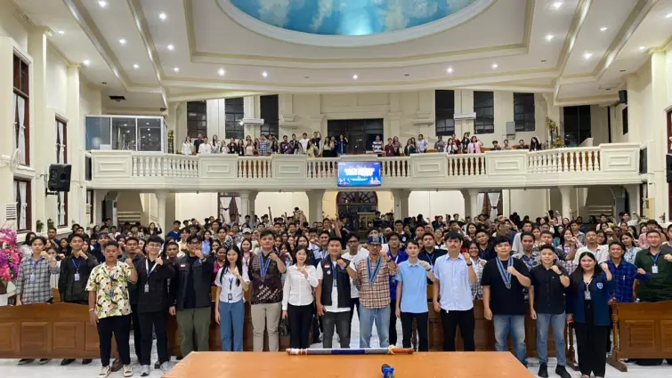 Ratusan Mahasiswa Ikut Maper GMKI Manado, Dibekali Semangat Melayani di Tiga Medan Layan