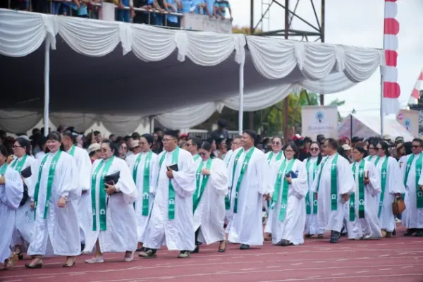 Hadiri HUT ke-92 KGPM, Gubernur Yulius Selvanus: Teladankan Kasih Tanpa Syarat 
