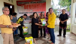 HUT ke-61 Partai Golkar, Adrie Kamasi Pimpin Kader Golkar Minahasa Ziarah dan Aksi Sosial
