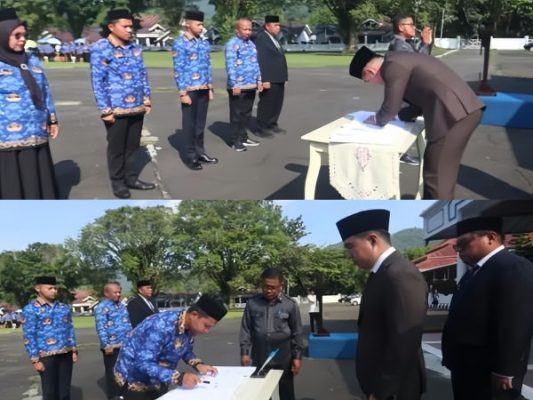 Bupati Thungari Serahkan SK P3K pada Peringatan Hari Kesaktian Pancasila