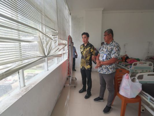 Bupati Kepulauan Sangihe dan Pimpinan DPRD Lakukan Sidak di RSD Liun Kendage Tahuna