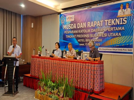 Menuju Pesparani I, LP3KD Sulut Gelar Musda dan Rapat Teknis