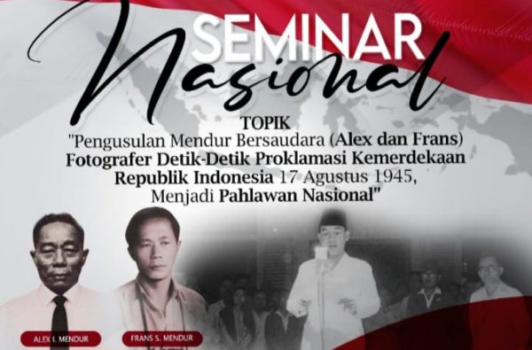 3 November 2025, Seminar Nasional Pengusulan Mendur Bersaudara Sebagai Pahlawan Nasional