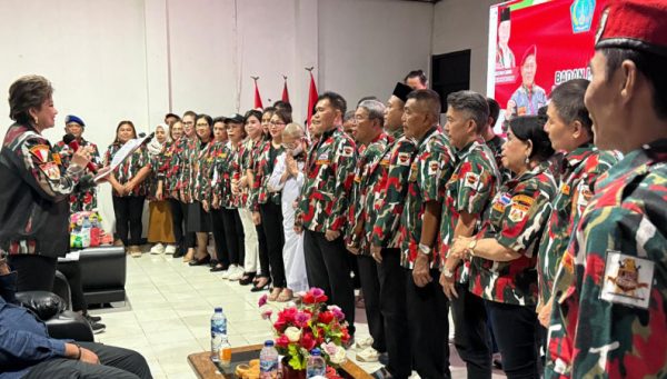Maya Rumantir Minta LMP Manado Tanamkam Semangat Bela Negara dari Keluarga