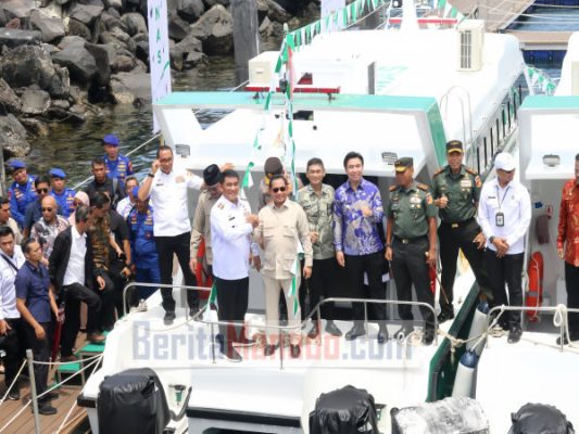 BAZNAS Serahkan Kapal Klinik Laut untuk Perkuat Layanan Kesehatan di Kepulauan Sangihe