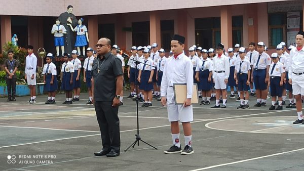 SMP Frater Don Bosco Tomohon Gelar Upacara Bendera Peringati Hari Sumpah Pemuda
