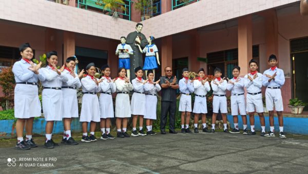 SMP Frater Don Bosco Tomohon Gelar Upacara Bendera Peringati Hari Sumpah Pemuda