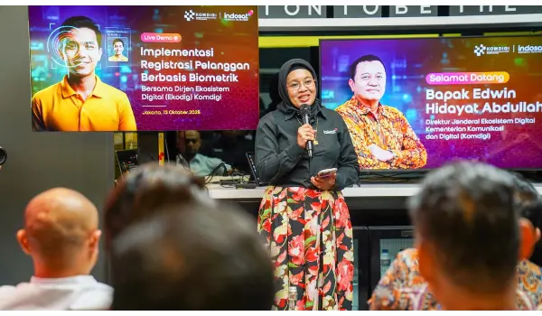 Indosat Hadirkan Live Biometric Demo, Buka Era Registrasi eSIM Aman dan Praktis