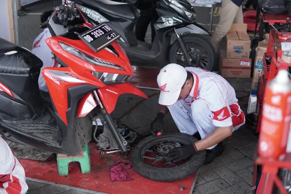Terpercaya, Service Motor Honda di AHASS!