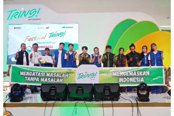 Festival Tring di Manado Sukses, Pegadaian Kanwil V Manado Bukukan 2 Ribuan User Aktif