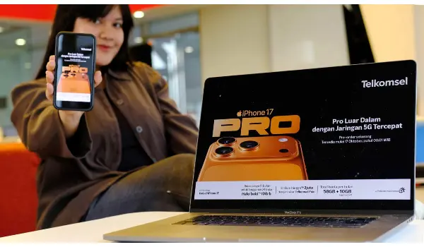Beli iPhone 17 di Telkomsel, Bayar 7 Bulan Dapat Langganan 24 Bulan!