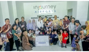 InJourney Airports Peduli Gizi Anak dan Kesehatan Masyarakat di Sekitar Bandara Sam Ratulangi Manado