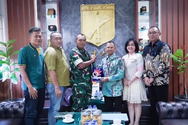 Pangdam XIII/Merdeka dan Telkom Sumalut Jalin Kerja Sama Transformasi Digital di Sulawesi Utara