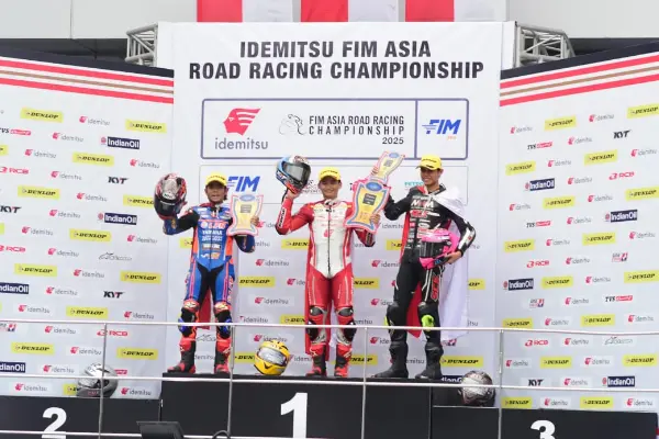 Pembalap Astra Honda Raih Tiga Podium ARRC Malaysia