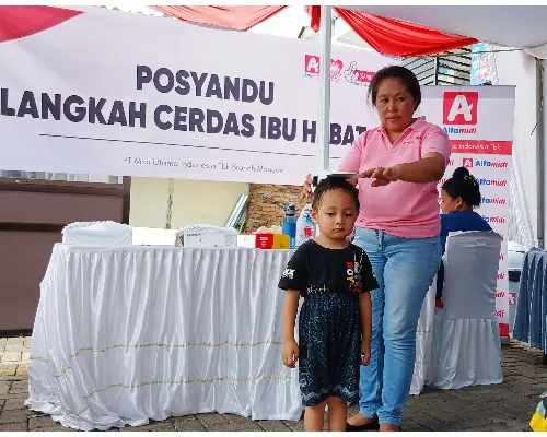 Pantau Tumbuh Kembang Anak, Alfamidi Edukasi Pentingnya Posyandu untuk Balita