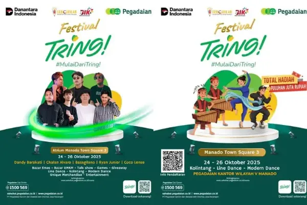 Banyak Hadiah dan Hiburan, Mari Ramaikan Festival Tring! Pegadaian Manado