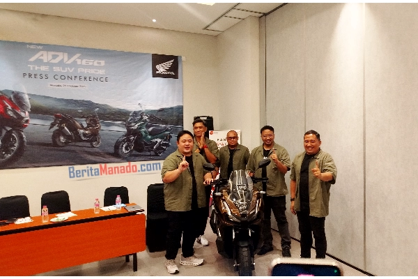 PT DAW Resmi Perkenalkan New Honda ADV160 di Sulawesi Utara, Ini Keunggulannya!