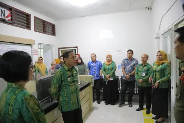 Wali Kota Kotamobagu Gelar Sidak Sejumlah OPD, Tegaskan Disiplin ASN