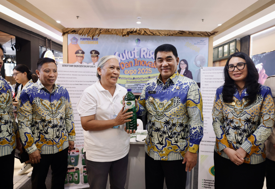 Gubernur Yulius Selvanus Tinjau Sulut Riset dan Inovasi Expo 2025, Tegaskan Hal Penting Ini