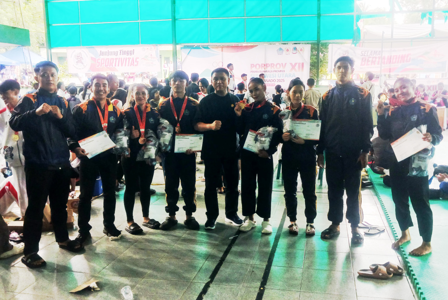 Porprov Sulut 2025: Pesilat Sangihe Bawah Pulang 9 Medali