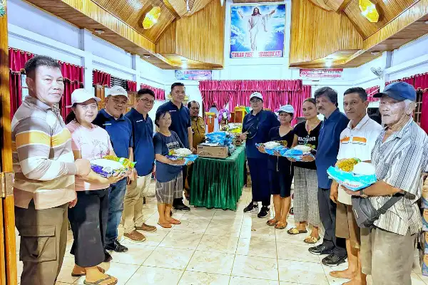 Pucuk Pimpinan KGPM Nyatakan Kepedulian Mendalam bagi Jemaat Terdampak Banjir di Wineru