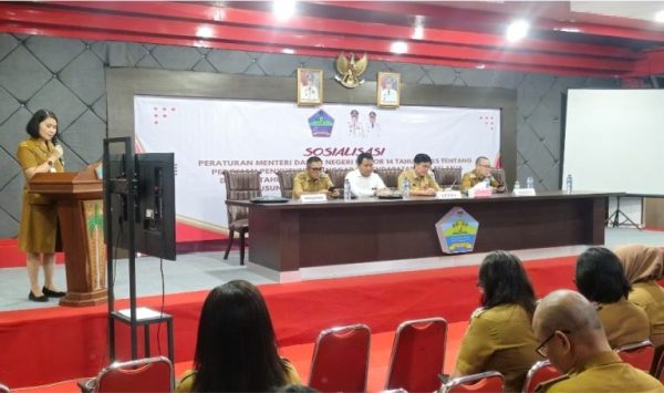 BKAD Minut Sosialisasikan Pedoman APBD 2026, Novly Wowiling Tegaskan Fokus Ekonomi Jadi Prioritas Joune - Kevin