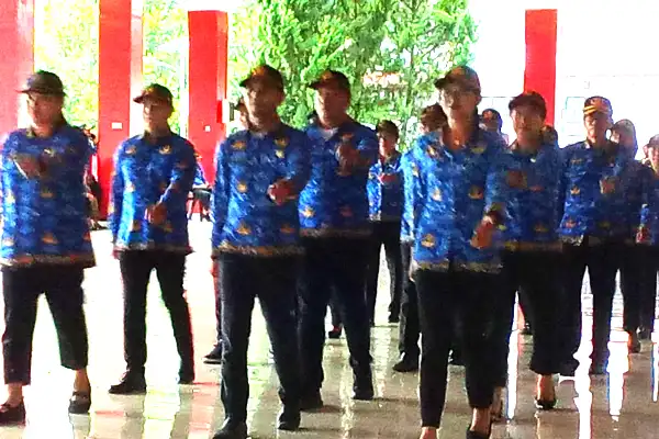 Tradisi Hidup Lagi: Lomba PBB Antar OPD Warnai HUT Minahasa Utara