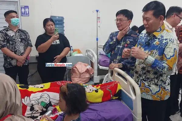 Victor Mailangkay Jenguk Korban Diduga Keracunan MBG: Pastikan Penanganan Maksimal dan Evaluasi Total