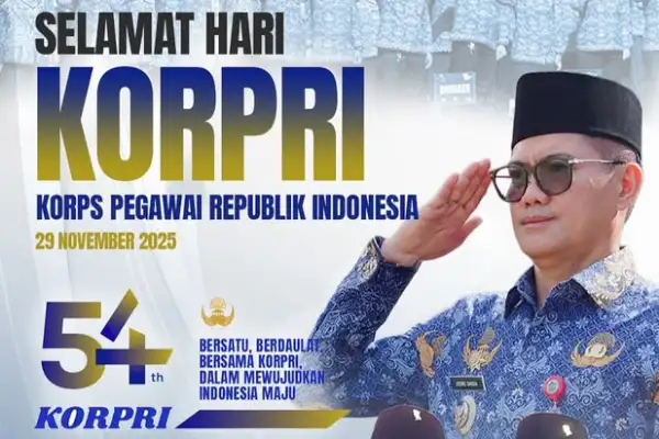 Bupati Joune Ganda Sampaikan Apresiasi di Peringatan HUT ke-54 Korpri