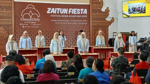 Surabaya Bergema: Kolintang, Denyut Nadi Persaudaraan di Zaitun Fiesta 2025