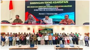 Arsip, Cerminan Integritas Kerja: Kemenkes Dampingi RSUP Kandou Perkuat Tata Kelola Kearsipan
