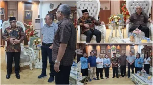 Menuju Pesta Akbar Pesparani I Sulut, LP3KD dan Panitia Silaturahmi ke Kakanwil Kemenag