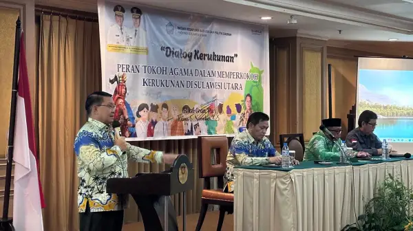 Tokoh Agama Dikumpulkan Kesbangpol Sulut, Dialog Kerukunan Berlangsung Dinamis di Manado