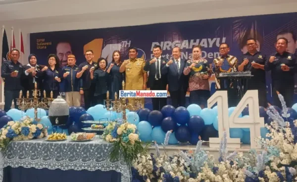 Hadiri HUT Partai NasDem, Yulius Selvanus Bongkar Rahasia Perjalanan Politiknya Jadi Orang Nomor Satu Sulut 
