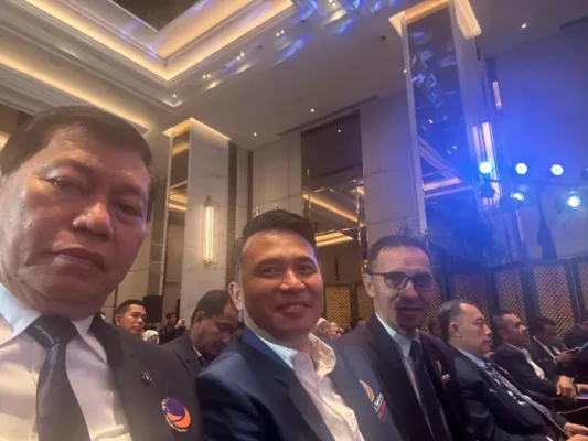 Kehadiran Delegasi DPW NasDem Sulut Warnai Pembukaan Rakornas 2025