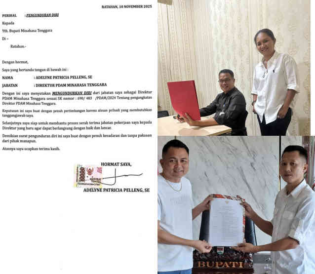 Akhiri Pengabdian di PDAM Mitra, Lisa Pelleng Beri Dukungan Penuh Untuk Falcao Mamahit Sebagai Dirut Yang Baru